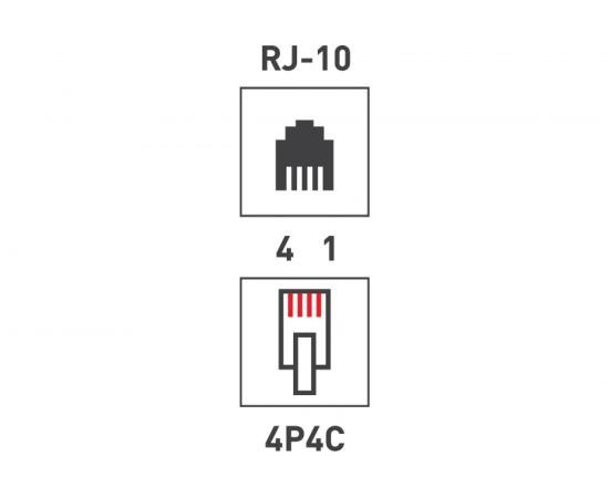 Телефонный джек 4P4C PROCONNECT 05-1001-3 – изображение 2