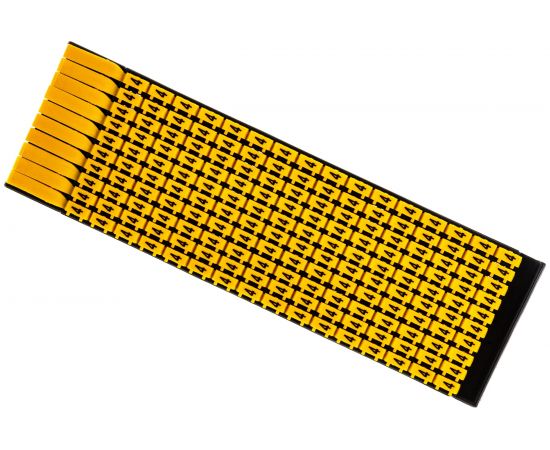 Маркер для кабеля сечением 4-6 мм DKC символ 4, 160шт MKF4S3 – изображение 2