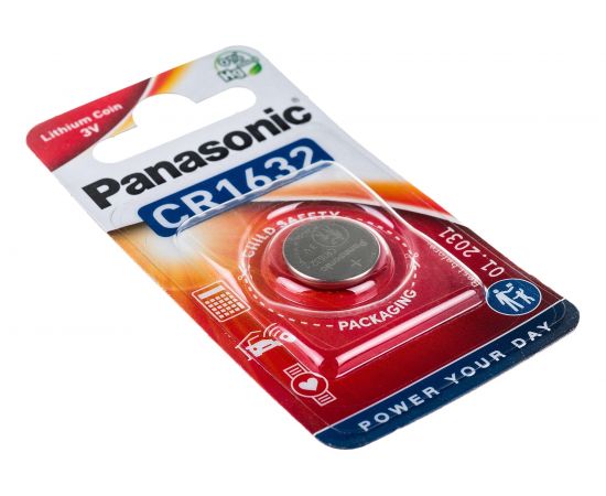 Батарейка Panasonic Power Cells CR1632 B1 5924 – изображение 2