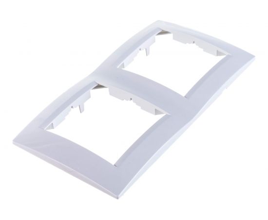Двухместная рамка, белая Simon 1500620-030 – изображение 3
