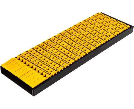 Маркер для кабеля сечением 4-6 мм DKC символ 4, 160шт MKF4S3 – изображение 3