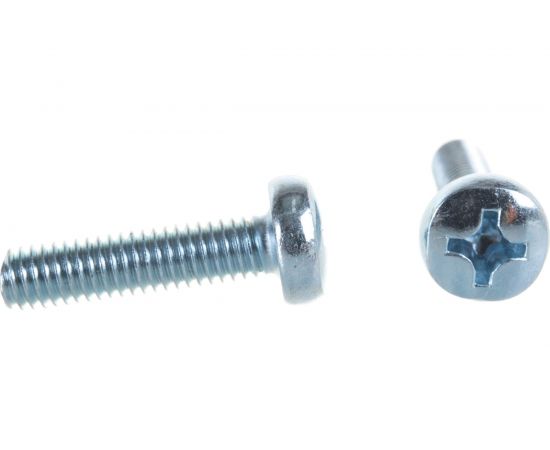 Винт с полуцилиндрической головкой Метизный двор 6x25 DIN 7985, 100 шт. 4607159067302 – изображение 3