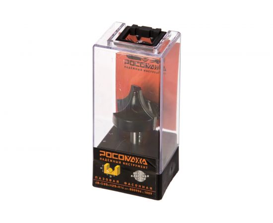 Фреза пазовая фасонная серия 1009 (35x25 мм; R16 мм; хвостовик 8 мм) Росомаха 800906 – изображение 3