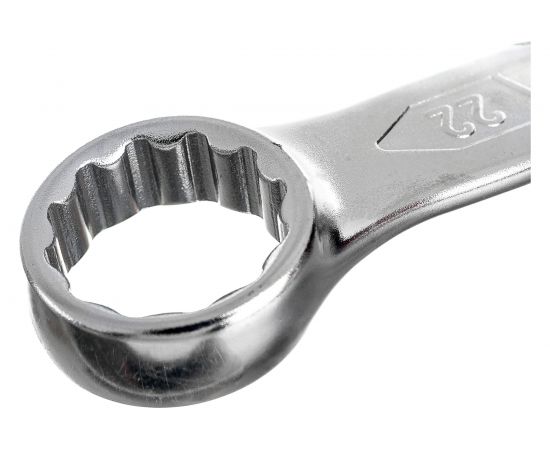 Комбинированный 12-гранный прямой ключ ROCKFORCE 22мм RF-75522 – изображение 3