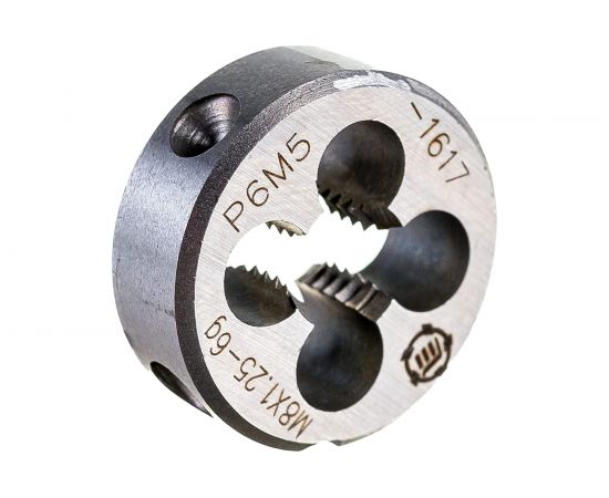 Плашка М 8 х1.25 Р6М5 6g ТМ Туламаш 137166 – изображение 3