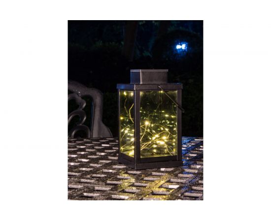 Садовый фонарь ЧУДЕСНЫЙ САД Паутинка золотая металл/бронза стекло, на солнечной батарее 4606400055815 – изображение 4