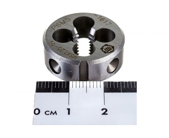 Плашка М 8 х1.25 Р6М5 6g ТМ Туламаш 137166 – изображение 4