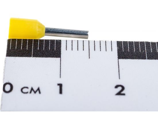 Наконечник-гильза TDM Е1008 1мм2 с изолированным фланцем 20шт SQ0568-0038 – изображение 5