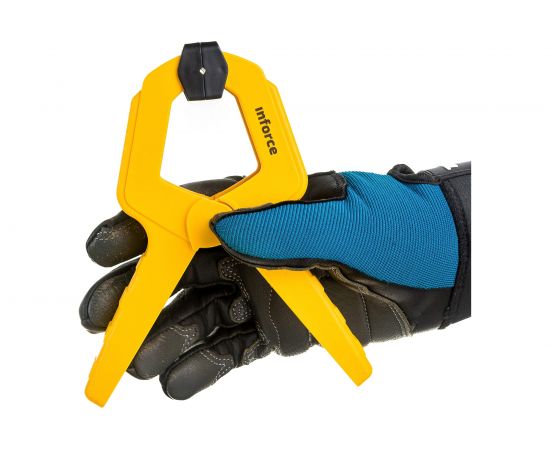 Пружинная струбцина Inforce 75 мм 06-03-42 – изображение 5