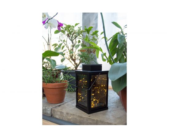 Садовый фонарь ЧУДЕСНЫЙ САД Паутинка золотая металл/бронза стекло, на солнечной батарее 4606400055815 – изображение 6