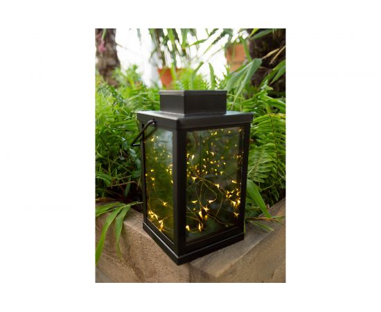 Садовый фонарь ЧУДЕСНЫЙ САД Паутинка золотая металл/бронза стекло, на солнечной батарее 4606400055815 – изображение 8