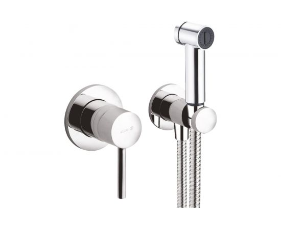 Комплект с гигиеническим душем Kludi Bozz 1 вид струи, цвет хром KL389980576 