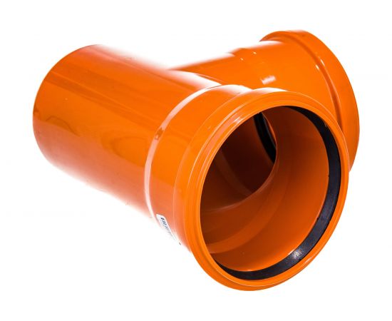 Тройник для наружной канализации RTP D 110х110 мм, 87 град 36511 