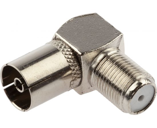 Угловой переходник ЭРА RS-A03-1 гнездо F - гнездо TV, simple Б0048295 