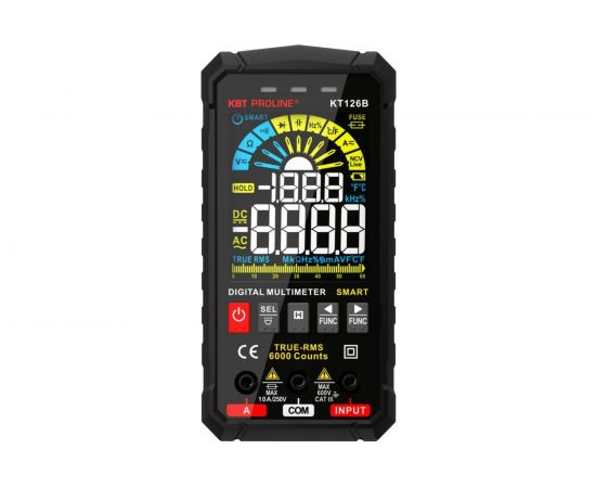 Цифровой мультиметр КВТ SMART KT 126В PROLINE 86329 