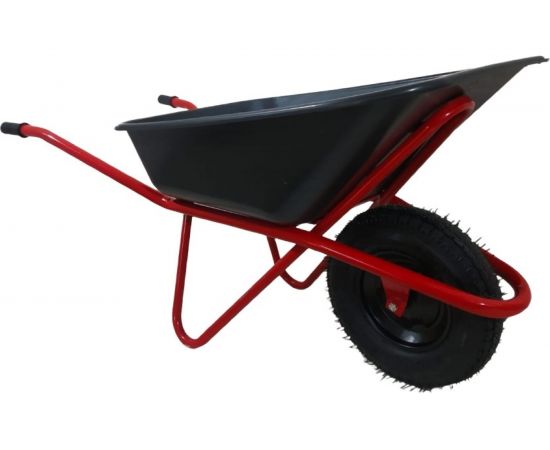 Строительная тачка LWI Премиум полимерное корыто, 120 л, 230 кг LWI120PROFI 