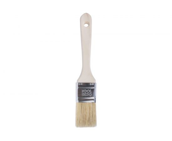Плоская кисть Toolberg 35 мм, утолщенная, светлая натуральная щетина 0101802 