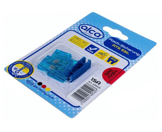 Флажковый предохранитель Alca 15 А, 5 шт. 690400 – изображение 2