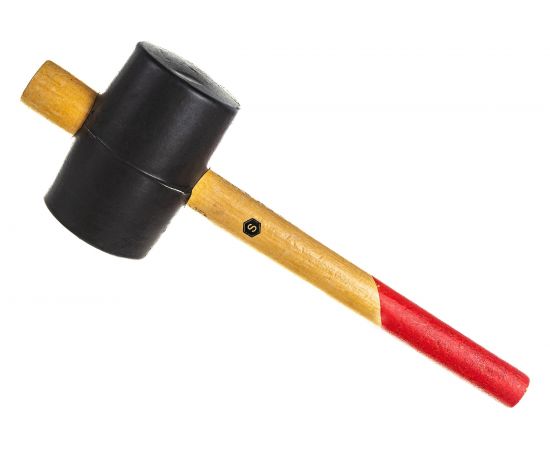 Резиновый молоток SAMGRUPP с деревянной ручкой 900 гр 16059 – изображение 2