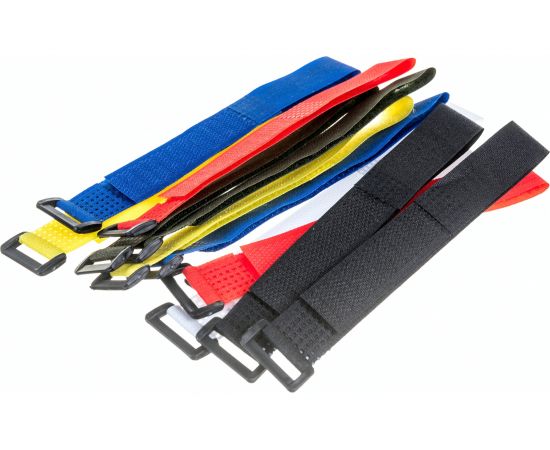 Стяжки велькро в наборе FORTISFLEX КСВ-Н 20х300 12 шт 77928 – изображение 2