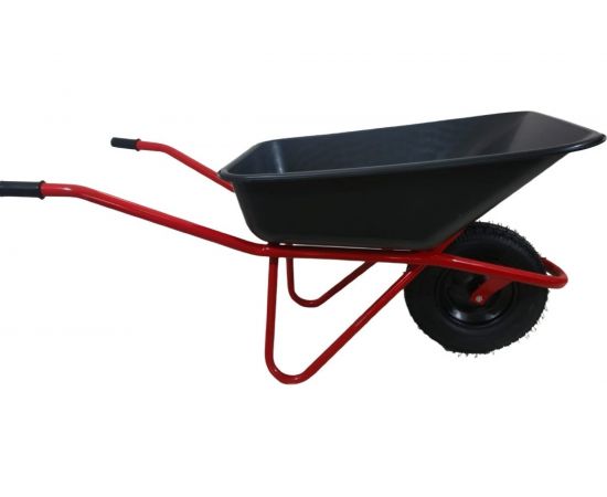 Строительная тачка LWI Премиум полимерное корыто, 120 л, 230 кг LWI120PROFI – изображение 2