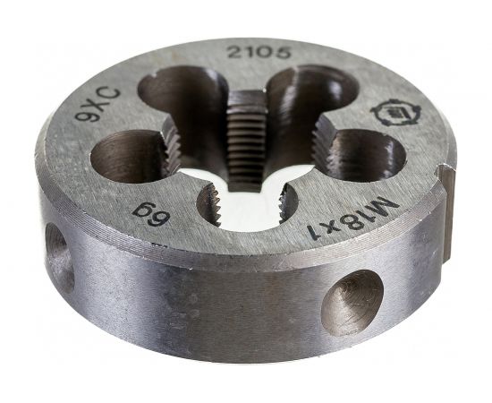 Плашка М 18 х1 9ХС ТМ Туламаш 57909 – изображение 2