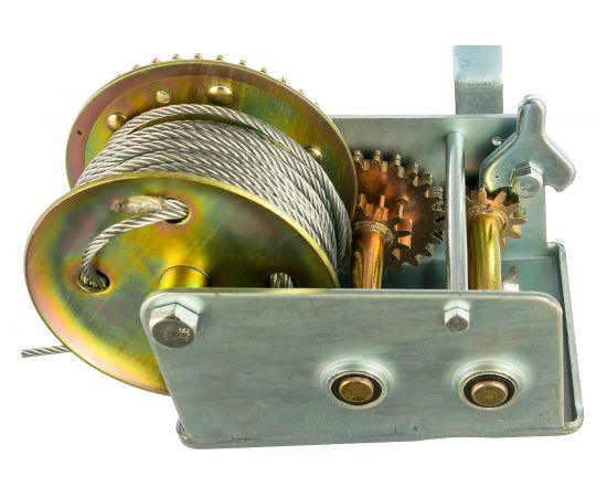 Барабанная лебедка (800 кг, канат 20 м) EURO-LIFT WH18-20А 00015593 – изображение 2