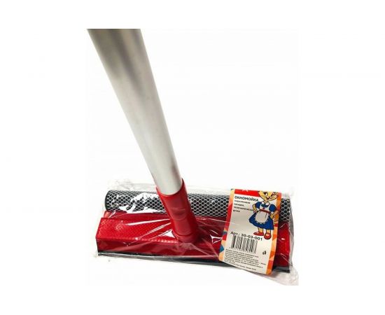 Окномойка КОШКИН ДОМ с поролоновой насадкой 20см 110см 30-03-001 – изображение 2