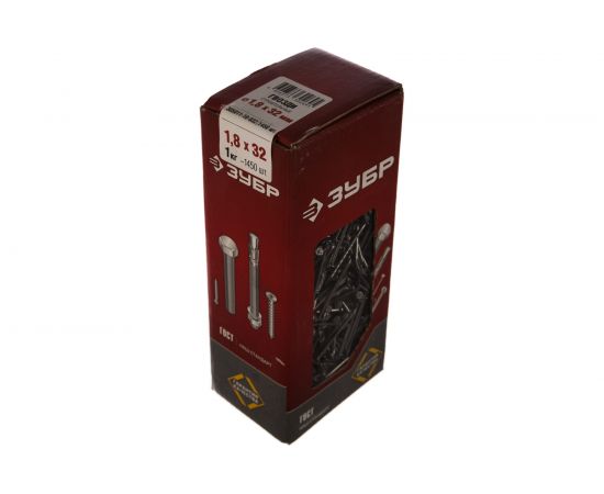 Строительные гвозди ЗУБР ГОСТ 4028-63 32 х 1.8 мм 1 кг 305011-18-032 – изображение 2