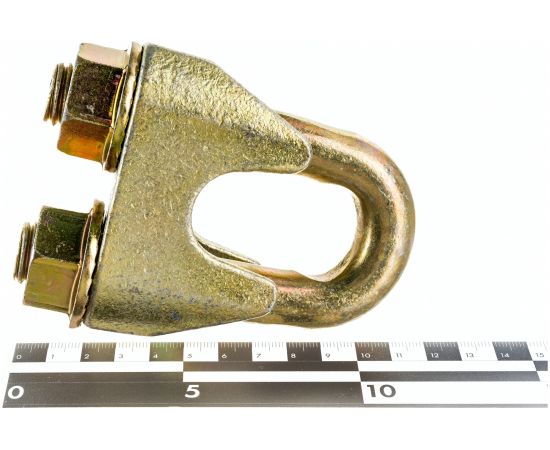 Канатный зажим TOR ф=26 мм, DIN 1142 123267 – изображение 2