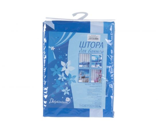 Штора для ванной Delphinium WS-817 Санторини, 180х180 104136 – изображение 3