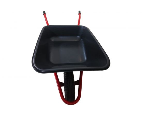 Строительная тачка LWI Премиум полимерное корыто, 120 л, 230 кг LWI120PROFI – изображение 3