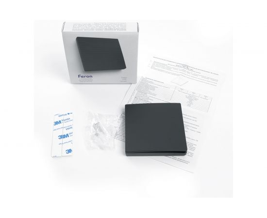 Одноклавишный беспроводной выключатель FERON TM81 SMART, 230V, 500W, черный 41722 – изображение 4