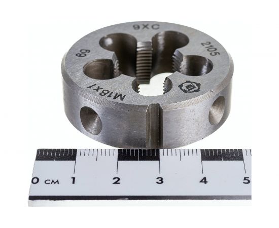 Плашка М 18 х1 9ХС ТМ Туламаш 57909 – изображение 4