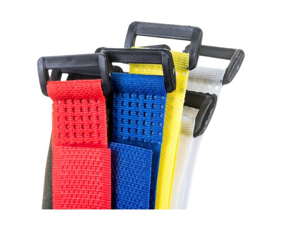 Стяжки велькро в наборе FORTISFLEX КСВ-Н 20х300 12 шт 77928 – изображение 4