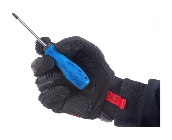 Отвертка РОКОТ "Любитель" с прорезиненной ручкой PH1 5x75мм 651-214 – изображение 4