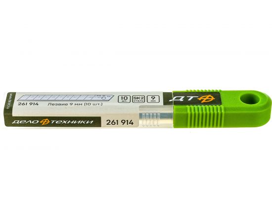 Лезвие сегментированное (10 шт; 9 мм) Дело техники 261914 – изображение 4