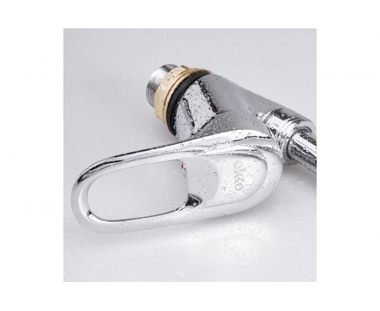 Смеситель для кухни Ekko гибкий излив, с гайкой E4336 – изображение 5