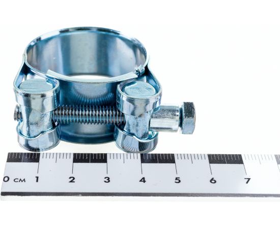 Металлические хомуты СИБРТЕХ, силовые, 32-35мм, ширина 20мм, шарнирный, W1, 2шт 47519 – изображение 5