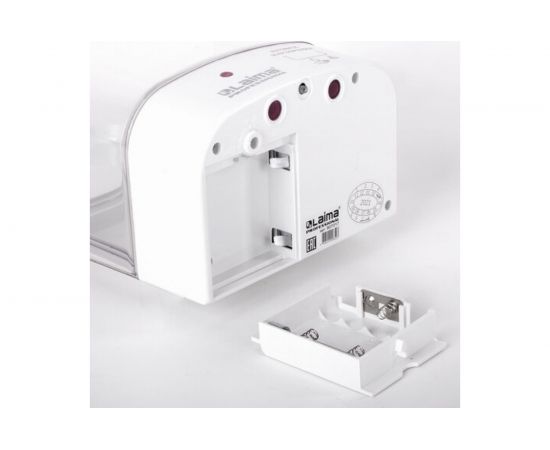 Диспенсер для жидкого мыла ЛАЙМА CLASSIC наливной, сенсорный, 0.6 л, ABS-пластик, белый 607315 – изображение 8