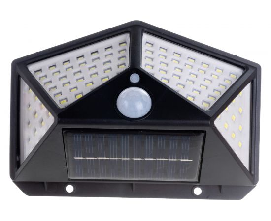 Светодиодный прожектор на солнечных батареях GLANZEN с датч. движ. FAD-0002-3-solar КА-00007464 