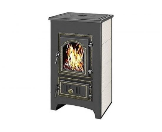 Печь-Камин Везувий ПК-01 270 с плитой беж. 9 кВт 150 м3 115 мм А-329481 