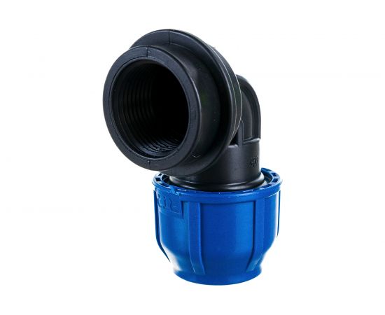 Отвод компрессионный PN16 (25 мм; 1"") с внутренней резьбой RTP 11538 