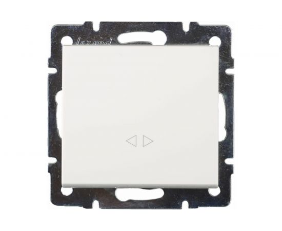 Промежуточный выключатель Lezard RAIN белый, 703-0288-107 