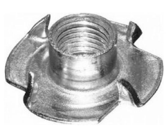 Крыльчатая врезная гайка КРЕП-КОМП DIN1624 м6х9 400шт гкв6ф 