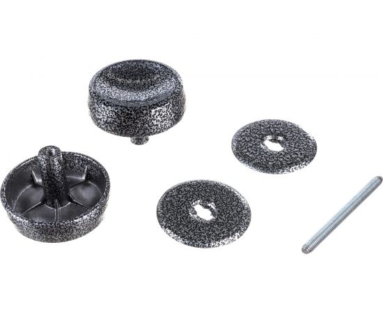 Ручка Латунина РК-1 антик серебро 6246 