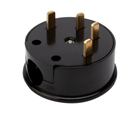 Вилка ВШ для электроплит REXANT 32 А, 380 В, 3Р+РЕ открытой установки черная 11-8927 – изображение 2