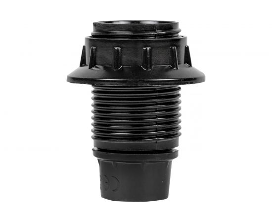 Патрон EKF карболитовый, с кольцом, Е14, черный, PROxima SQLHC-E14-r-s – изображение 2