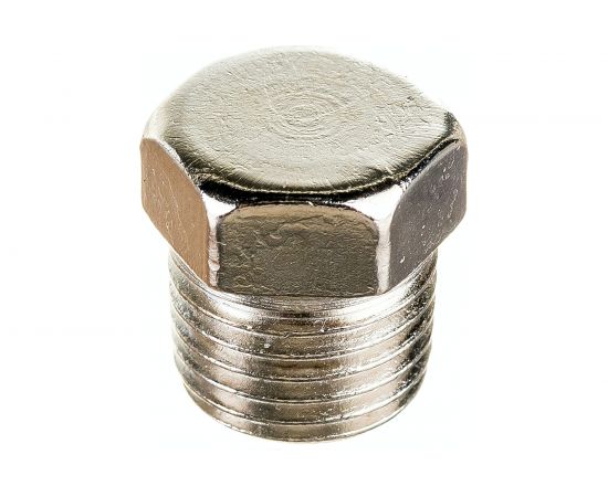 Заглушка с наружной резьбой Pegas pneumatic М1/4" под гаечный ключ 4106 – изображение 2