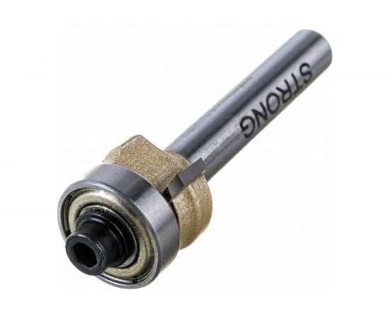 Фреза по дереву кромочная калевочная (15х5 мм; R1 мм; хвостовик 6 мм) Strong СТФ-10170015 – изображение 2